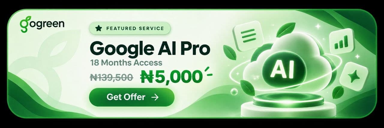 Google AI Pro eighteen month offer